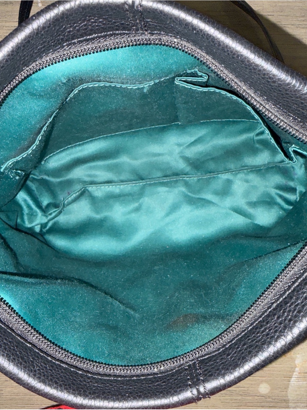 Coach Black Leather Hobo Tote Shoulder Bag - Picture 9 of 9